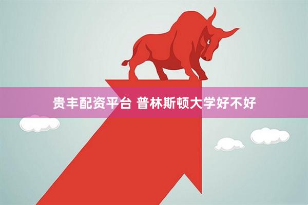 贵丰配资平台 普林斯顿大学好不好